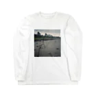 すずめのseaside gray Long Sleeve T-Shirt