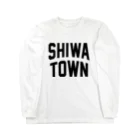 JIMOTOE Wear Local Japanの紫波町 SHIWA TOWN Long Sleeve T-Shirt
