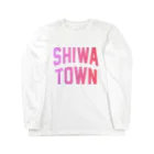 JIMOTOE Wear Local Japanの紫波町 SHIWA TOWN Long Sleeve T-Shirt