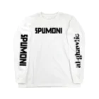 9 10 9（ qu / ten / qu ）のSPUMONI ロングスリーブTシャツ