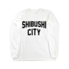 JIMOTOE Wear Local Japanの志布志市 SHIBUSHI CITY ロングスリーブTシャツ