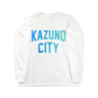 JIMOTOE Wear Local Japanの鹿角市 KAZUNO CITY Long Sleeve T-Shirt