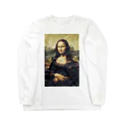 AltocolonyのMona Lisa Paper Photo Tee ロングスリーブTシャツ