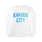 JIMOTOE Wear Local Japanの角田市 KAKUDA CITY ロングスリーブTシャツ