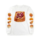 REIKO SHIBUYAの菓子パンが好き　〜チェリーデニッシュ〜 Long Sleeve T-Shirt