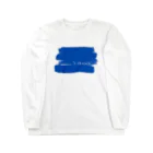 aoi.aoのMy Original Version - colored BLUE Long Sleeve T-Shirt