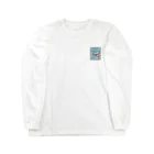 wataruhanの水面と牡蠣ガール Long Sleeve T-Shirt