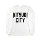 JIMOTOE Wear Local Japanの杵築市 KITSUKI CITY Long Sleeve T-Shirt