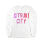 JIMOTOE Wear Local Japanの杵築市 KITSUKI CITY ロングスリーブTシャツ