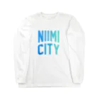 JIMOTOE Wear Local Japanの新見市 NIIMI CITY Long Sleeve T-Shirt