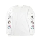 いわさきゆうし yushi iwasakiのハリネズミのホラーナイト Long Sleeve T-Shirt