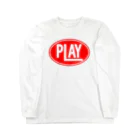 PLAY clothingのELLIPSE LOGO R ① ロングスリーブTシャツ