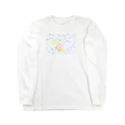 ココロ企画のこぶたとカエルさんと雨 Long Sleeve T-Shirt