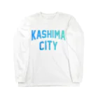 JIMOTO Wear Local Japanの鹿島市 KASHIMA CITY ロングスリーブTシャツ