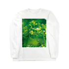 akane_art（茜音工房）の癒しの風景（クローバー） Long Sleeve T-Shirt