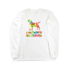 onehappinessのラブラドールレトリバー　骨ガム ロングスリーブTシャツ