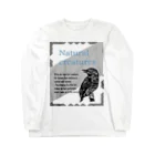 CK & outdoorマガジン店の自然の鳥１ ロングスリーブTシャツ