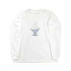 tamaccoのシマエナガかき氷 Long Sleeve T-Shirt