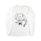 時々※のユル飛び出し犬さん Long Sleeve T-Shirt