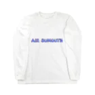 Air Sumouthの☆エアースマース文字☆ ロングスリーブTシャツ