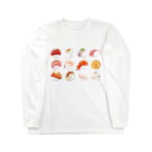 Miho MATSUNO online storeのSushi Parties ロングスリーブTシャツ