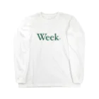 CITY BOY のWeek（グリーン） Long Sleeve T-Shirt