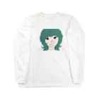 さくさくのFACE Long Sleeve T-Shirt