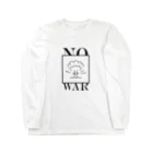 ぺえぺえDESIGNのNOWAR ロングスリーブTシャツ