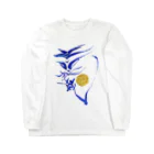 Yuki KashattoのBlue Doragon in Futamata ロングスリーブTシャツ