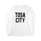 JIMOTOE Wear Local Japanの土佐市 TOSA CITY Long Sleeve T-Shirt