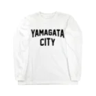 JIMOTOE Wear Local Japanの山県市 YAMAGATA CITY Long Sleeve T-Shirt