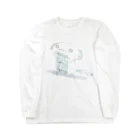 itsuto-こねこしょうしょうめんへらの【とんぷくやく】 Long Sleeve T-Shirt