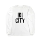 JIMOTOE Wear Local Japanの壱岐市 IKI CITY Long Sleeve T-Shirt