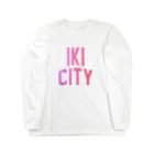 JIMOTOE Wear Local Japanの壱岐市 IKI CITY Long Sleeve T-Shirt
