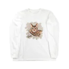 N-huluのベンガル猫のジルちゃん Long Sleeve T-Shirt