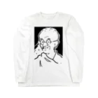 山形屋米店のマハトマ・ガンディー(Mahatma Gandhi) Long Sleeve T-Shirt