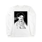 山形屋米店のニコラ・テスラ（Nikola Tesla） ロングスリーブTシャツ