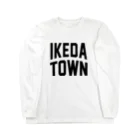 JIMOTOE Wear Local Japanの池田町 IKEDA TOWN ロングスリーブTシャツ