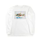 NOMAD-LAB The shopの魚群！ Long Sleeve T-Shirt