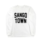 JIMOTO Wear Local Japanの三郷町 SANGO TOWN ロングスリーブTシャツ