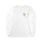 一本松の胸ホームベース Long Sleeve T-Shirt