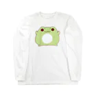 しろくろショップのだいふくかえる　がんばる Long Sleeve T-Shirt