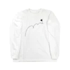 イラスト MONYAAT のホールインワン　ゴルフTシャツ Long Sleeve T-Shirt