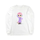 えりすん(Erisun)のえりすんちゃんキャラ ロングスリーブTシャツ