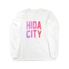 JIMOTOE Wear Local Japanの飛騨市 HIDA CITY Long Sleeve T-Shirt