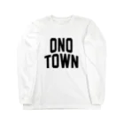 JIMOTOE Wear Local Japanの大野町 ONO TOWN Long Sleeve T-Shirt