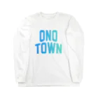 JIMOTOE Wear Local Japanの大野町 ONO TOWN ロングスリーブTシャツ