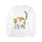 キャットニャーのCalm Catt（カームキャット） Long Sleeve T-Shirt