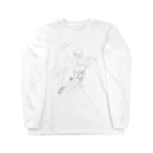 海洋生物KAWAIIの川遊び Long Sleeve T-Shirt