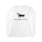 Threefall Japan Aviationの【Threefall Japan Aviation 】Tシャツ Long Sleeve T-Shirt